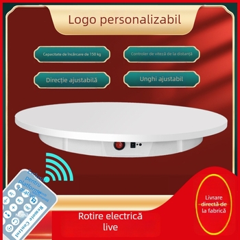 DXG-420 Tablă de afișaj rotativ electrică, ABS, control de viteză prin telecomandă, pentru fotografii cu obiecte statice și prezentări ale produselor în direct