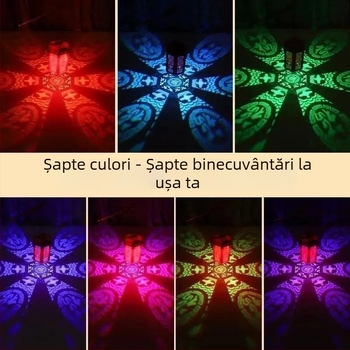 Lumină suspendată – Seven-Color Blessing Lantern, E27, 220V, IP43