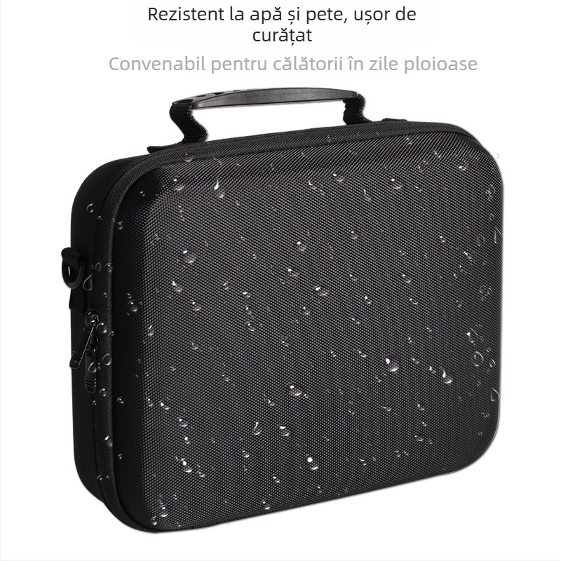 Geantă de depozitare multifuncțională pentru accesorii digitale și proiector — material Oxford + carcasă EVA rigidă; sarcină de până la 15 kg; producție prin presare la cald și cusături