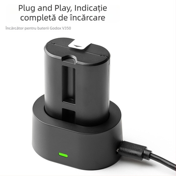 Kit accesorii blitz pentru V350 - VB20 model, baterie/încărcător, oțel inoxidabil