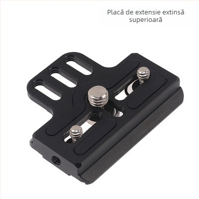 Accesoriu PTZ, bază superioară cu eliberare rapidă, din aliaj de aluminiu, încărcare maximă 2, susține configurație monobloc