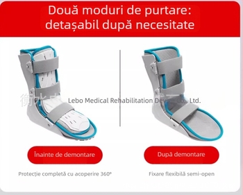 Orteză de gleznă – suport medical pentru picior pentru fractură la deget, protecție a gambei, material: burete, pentru adulți, ambalaj 40 buc., protecție pentru picior