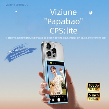 Display pentru selfie CP5 Lite – Conectare cu un singur atingere, Fotografiere la distanță (Încărcare maximă 2–5 kg; Greutate 123 g)
