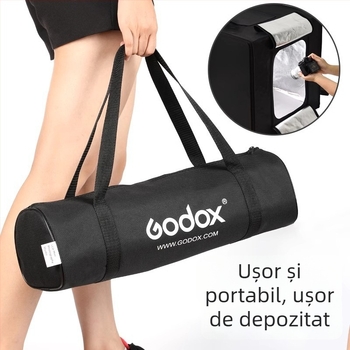 Shenniu LSD Cutie de lumină pentru studio foto compact LED cu lumină difuză, fără umbre, lumină de umplere, cutie foto mică