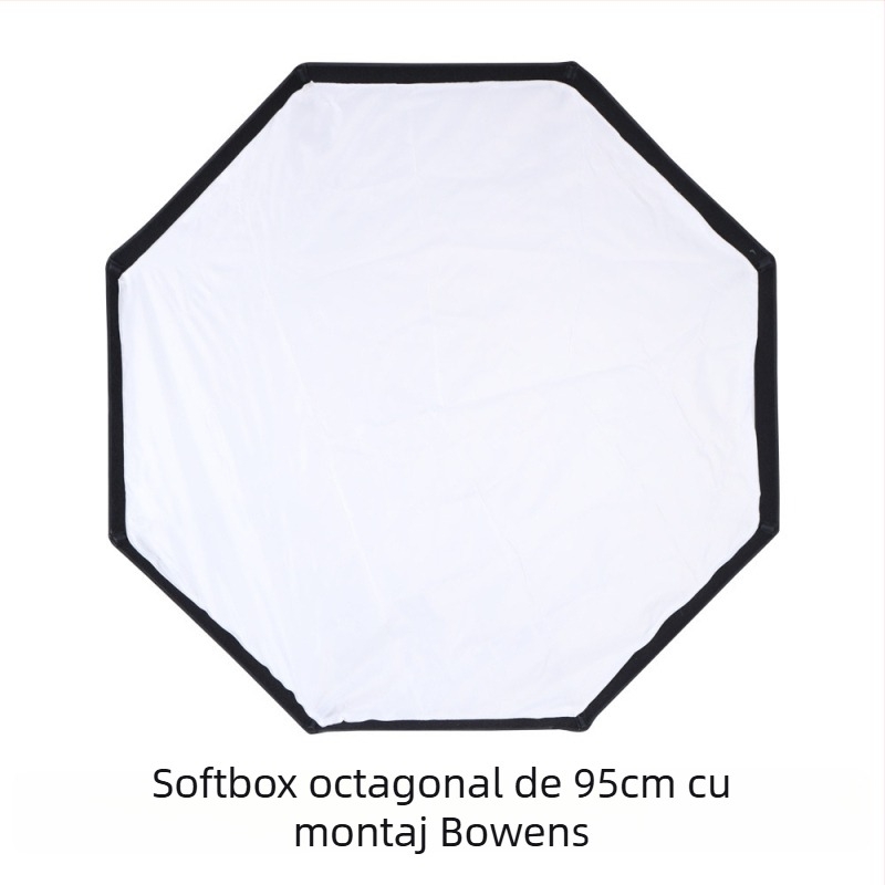 HS365 Luminatoare pentru lumină difuză – cutie octagonală, aliaj de aluminiu, încărcare maximă sub 2 kg, montură Baorong bayonet, include grilă cu celule
