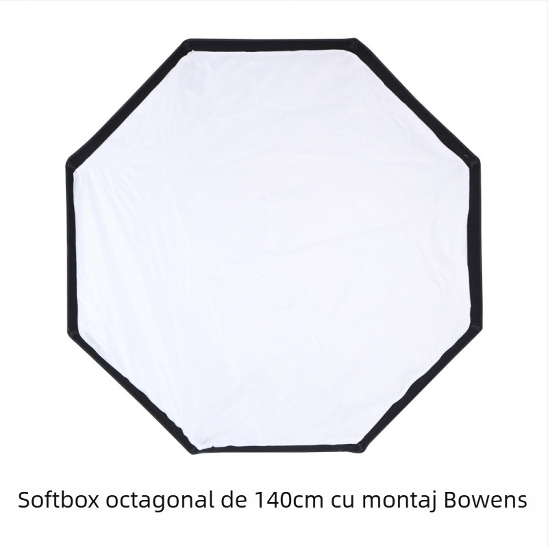 HS365 Luminatoare pentru lumină difuză – cutie octagonală, aliaj de aluminiu, încărcare maximă sub 2 kg, montură Baorong bayonet, include grilă cu celule