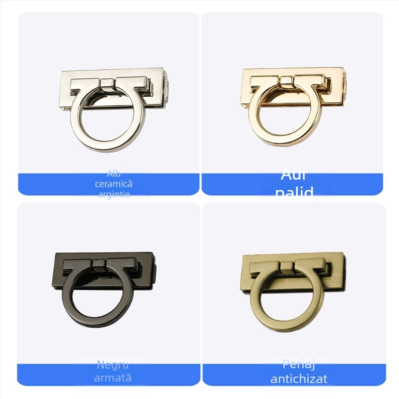 Încuietoare metalică tip mortise, aliaj, marca Meters, finisaj lucios, seria Mortise lock