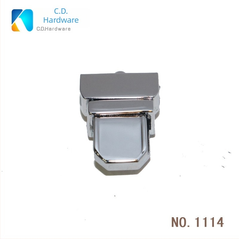 Încuietoare mortise pentru bagaje — aliaj de zinc, model 1114, greutate 11 g, personalizare disponibilă