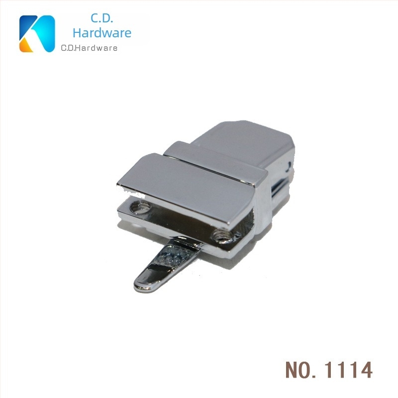 Încuietoare mortise pentru bagaje — aliaj de zinc, model 1114, greutate 11 g, personalizare disponibilă