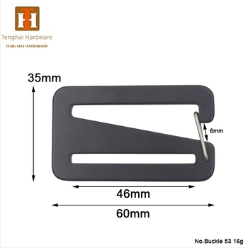 Cataramă din aluminiu cu arc pentru bagaje, model BUCKLE 53, TH Tenghai