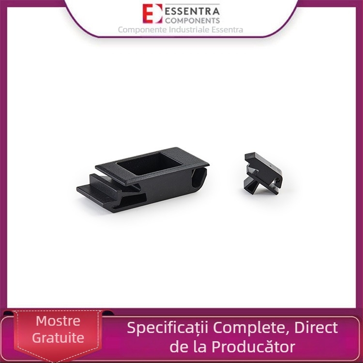 Blocare glisantă Essentra SR 5539 – cataramă plată din plastic cu mecanism push-pull