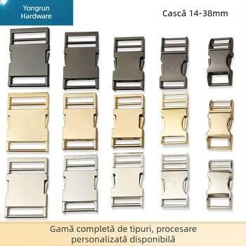 Accesorii metalice de înaltă calitate pentru genți: cataramă metalică, încuietoare pentru geantă, încuietoare pentru card, lacăt din oțel, încuietoare pentru geantă de talie