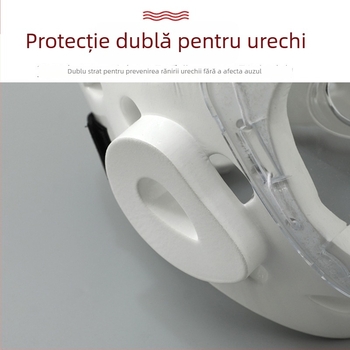 Cască Karate cu protecție facială pentru competiții și antrenamente — corp din fibră de poliester