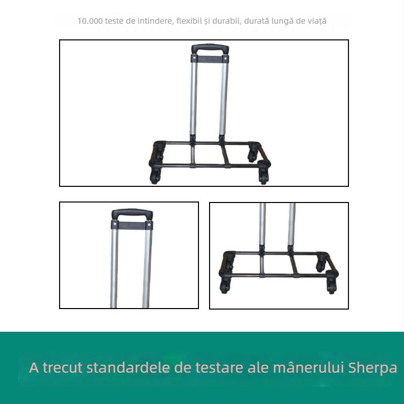 Cadru telescopic din aluminiu pentru rucsac cu roți – Enju, model Ej8a04cj-c3, toamnă 2022