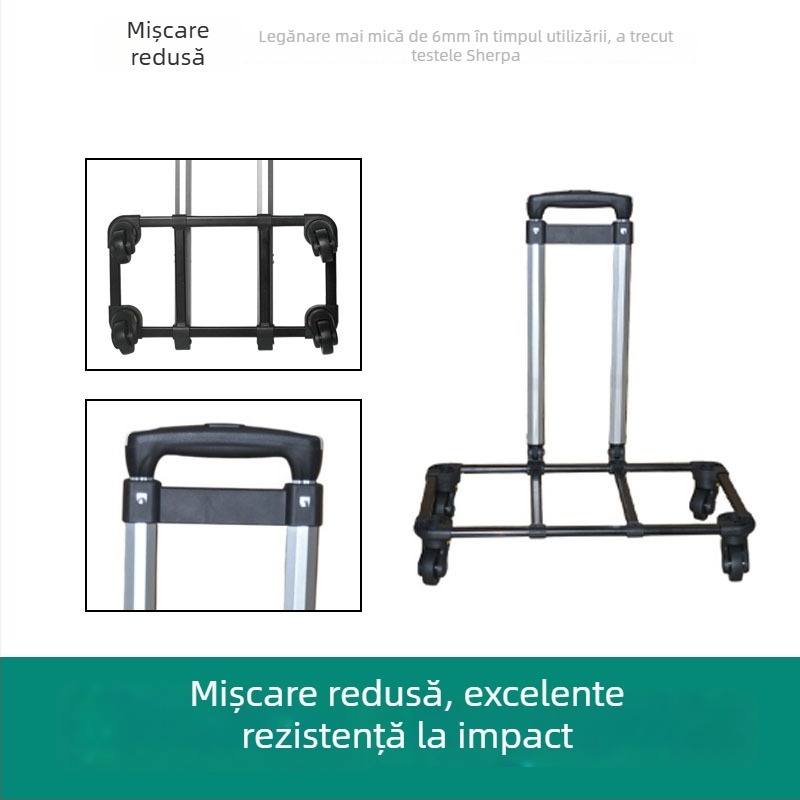 Cadru telescopic din aluminiu pentru rucsac cu roți – Enju, model Ej8a04cj-c3, toamnă 2022