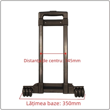 Bară de tragere din aluminiu pentru bagaje – Huiqiao, destinată bagajelor de voiaj, cutiilor de scule, huselor pentru instrumente, gentuțelor de cosmetică și ghiozdanelor