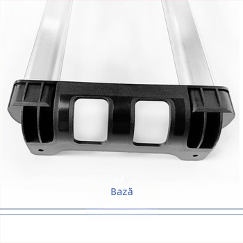 Mâner telescopic pentru bagaje - 3 secțiuni, aliaj de aluminiu, ultra ușor, accesorii personalizabile