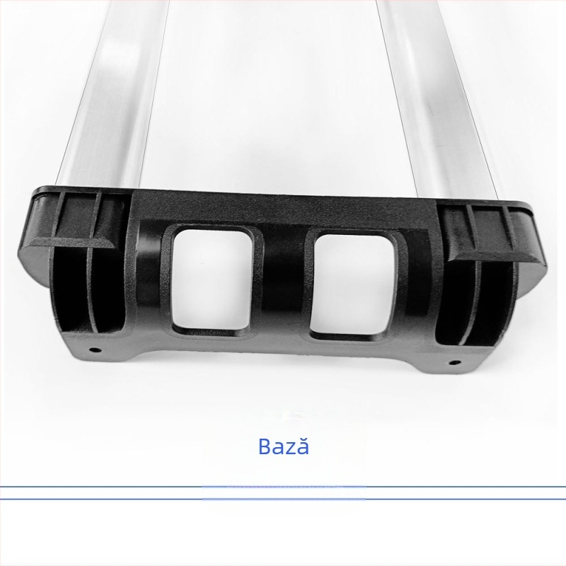 Mâner telescopic pentru bagaje - 3 secțiuni, aliaj de aluminiu, ultra ușor, accesorii personalizabile