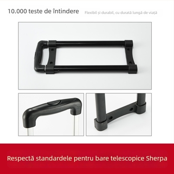 Accesorii pentru bagaje din aliaj de aluminiu cu tijă externă de difuzor, seria Speaker Rod, tijă telescopică