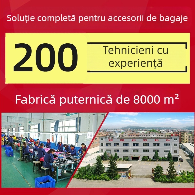 Accesorii pentru bagaje din aliaj de aluminiu cu tijă externă de difuzor, seria Speaker Rod, tijă telescopică