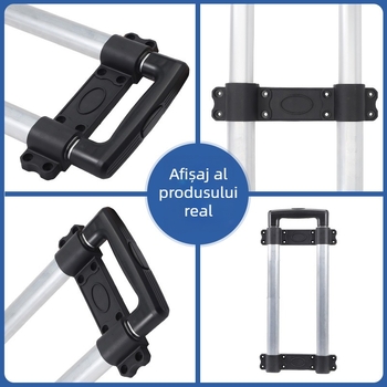 Exquisite Creation cutie-rolă din aliaj de aluminiu pentru bagaje – capacitate 100 kg