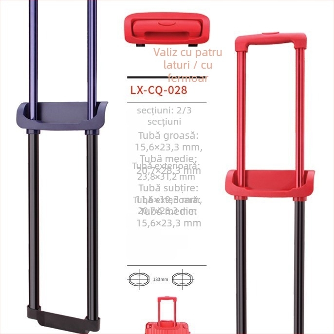 Accesorii pentru bagaje Longxin din fier — Primăvara 2023