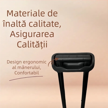 Valiză personalizată cu tijă telescopică din metal integrată, formă de T, pentru bagaje de 20–24 inch