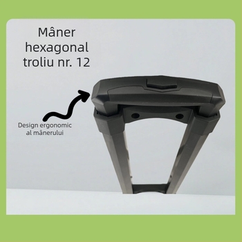Accesorii de mâner telescopic exterior pentru cutii metalice de unelte, bagaje și cutii de cosmetice