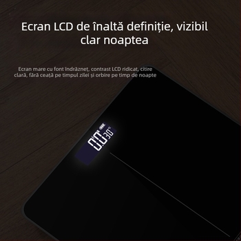 Cântar electronic multifuncțional, inteligent, pentru măsurarea masei corporale și a greutății animalelor de companie, cântar compact pentru uz casnic