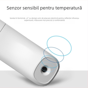 Dayou NX-2000 Termometru facial cu infraroșu cu ecran LCD, distanță de măsurare 1–5 m, precizie 0.1°C