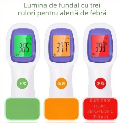 Termometru infraroșu medical pentru frunte, portabil pentru uz casnic, pistol de temperatură cu senzor pe frunte, aprobare Guangdong Machinery Note 20182070931