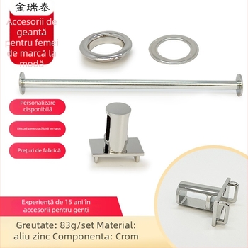 Accesorii pentru bagaje din aliaj de zinc: catarame pentru genți, ochiuri metalice și catarame moderne