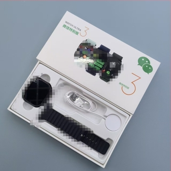 Ceas inteligent cu monitorizare ritm cardiac, tensiune arterială, oxigen din sânge și somn — Ecran AMOLED