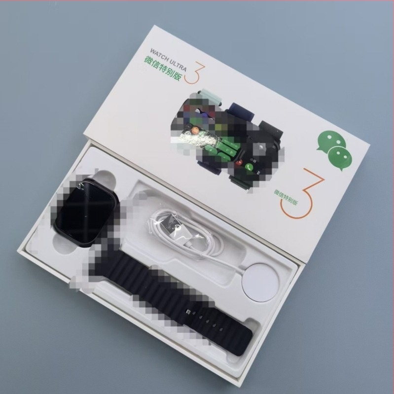 Ceas inteligent cu monitorizare ritm cardiac, tensiune arterială, oxigen din sânge și somn — Ecran AMOLED