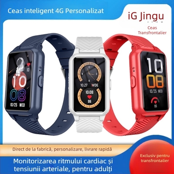 Ceas inteligent pentru copii cu monitorizare a sănătății: ritm cardiac, tensiune arterială, temperatură corporală, monitorizare somn și slot SIM