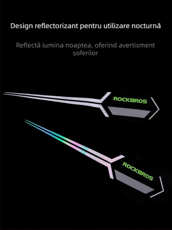 ROCKBROS Bandă reflectorizantă pentru mânecă/gleznă de bicicletă, pentru noapte — poliester, procesare personalizabilă