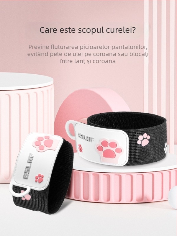 Set curele pentru bicicletă pentru picior și braț — PVC nylon, personalizabil, marca Eslnf/Esslon