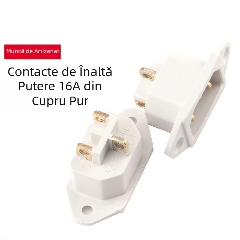 Priză de alimentare pentru aparate de bucătărie electrice — priză universală cu 3 pini compatibilă cu Rice Cooker, Electric Wok și Electric Pressure Cooker