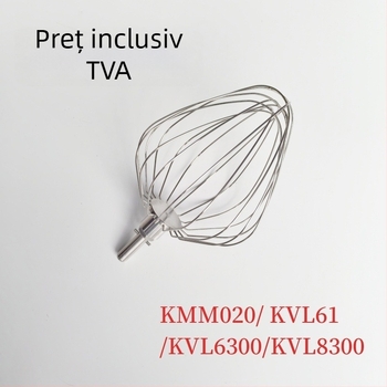 Bilute de mixare pentru ouă pentru mixer Kaywood — compatibile cu KMM020, KVL61, KVL6300, KVL8300; SUS304; amestecare