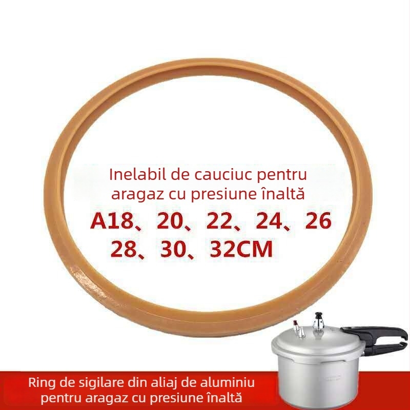 Inel de etanșare pentru oală sub presiune, din silicon cauciucat, rezistent la temperaturi înalte, Brand Unique, compatibil cu accesorii pentru mașini de lapte de soia/amestecare/măcinare