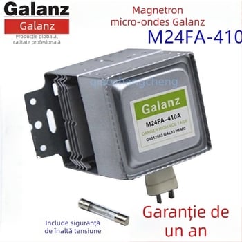 Magnetron pentru cuptor cu microunde M24FB-610, montaj posterior, compatibil cu Galanz/Midea, încălzire prin microunde și controlul temperaturii