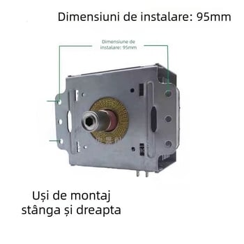 Magnetron pentru cuptor cu microunde M24FB-610, montaj posterior, compatibil cu Galanz/Midea, încălzire prin microunde și controlul temperaturii