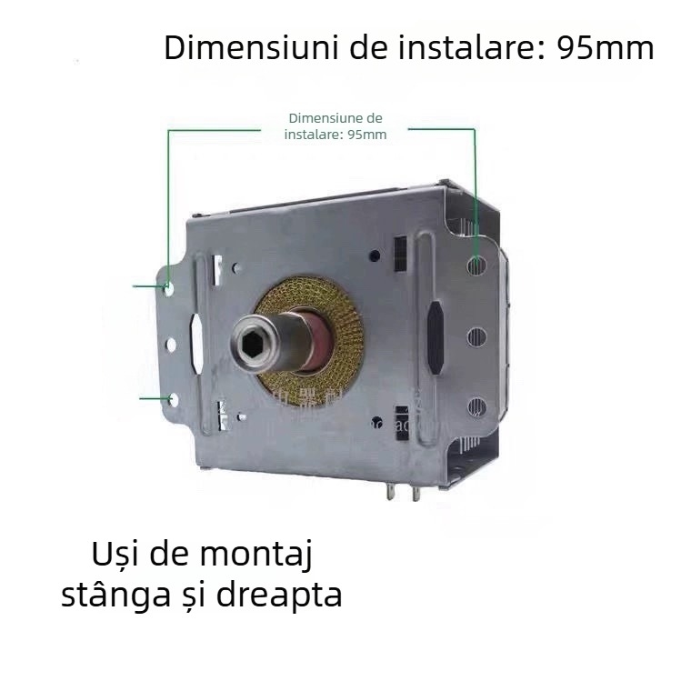 Magnetron pentru cuptor cu microunde M24FB-610, montaj posterior, compatibil cu Galanz/Midea, încălzire prin microunde și controlul temperaturii