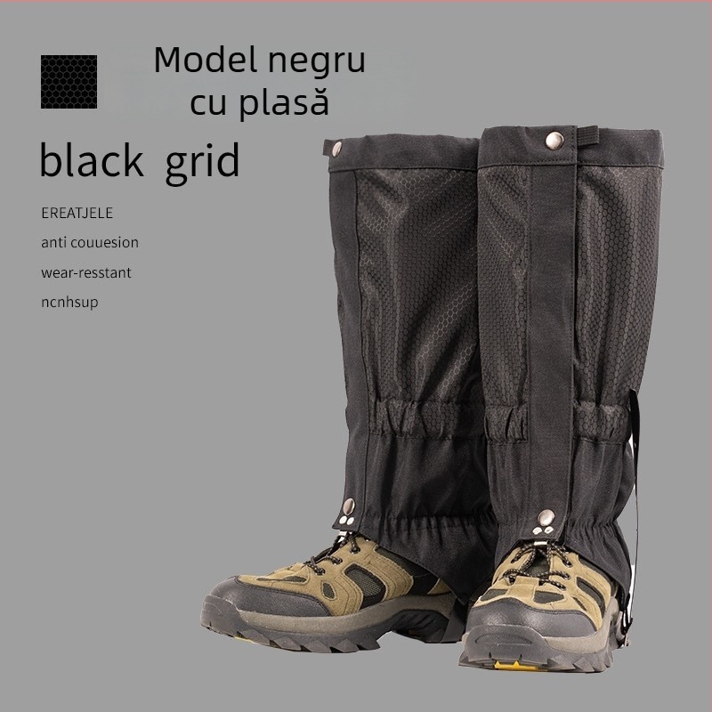 Gaitere pentru zăpadă și drumeții – protecții lungi pentru încălțăminte, unisex, TPU, stil sport, vară