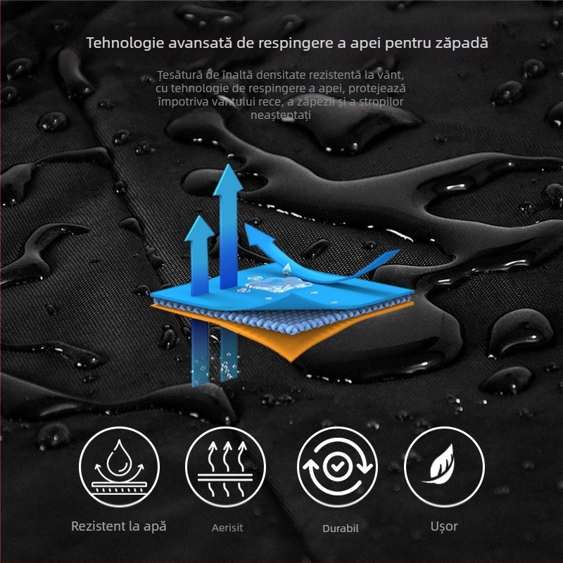 Gaitere pentru zăpadă și drumeții – protecții lungi pentru încălțăminte, unisex, TPU, stil sport, vară