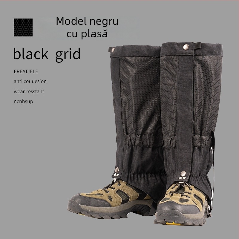 Gaitere pentru zăpadă și drumeții – protecții lungi pentru încălțăminte, unisex, TPU, stil sport, vară