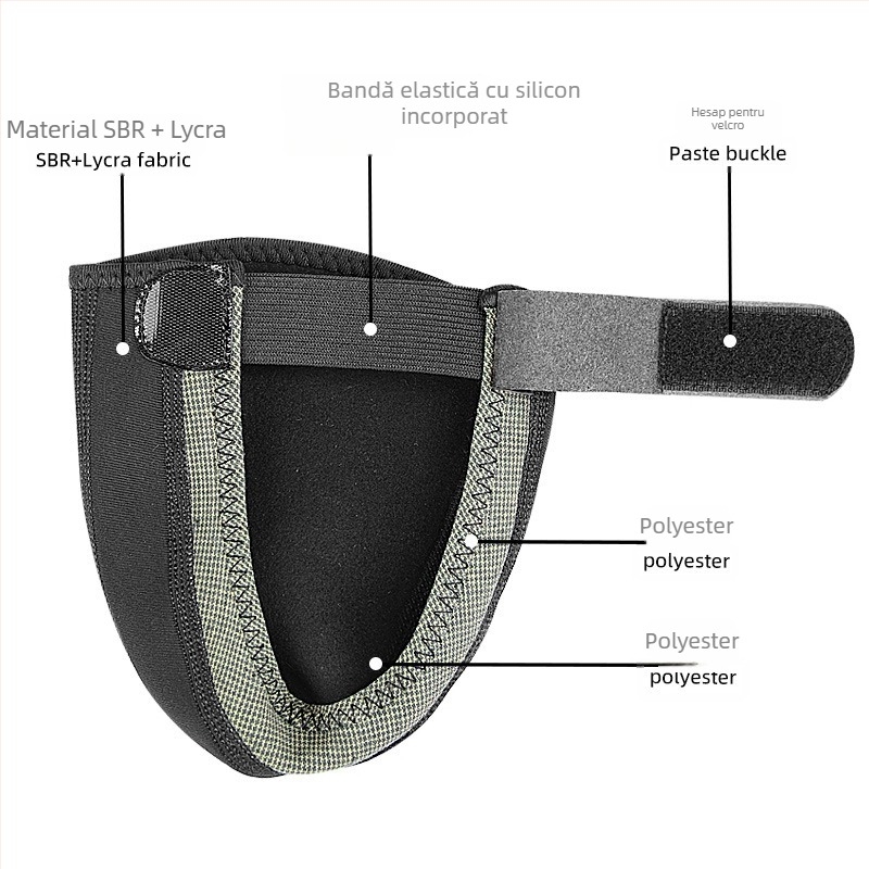 Protecții pantofi ciclism outdoor – talpă decupată, partea superioară elastică reglabilă, protecție împotriva vântului și căldură, închidere automată; Materiale: Lycra, SBR, poliester, silicon, Velcro, piele; Model: Două; Pentru toate anotimpurile