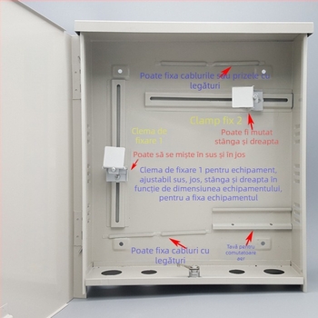 AN.S.BO AN-380 switch PoE într-un corp etanș pentru echipament de monitorizare a rețelei (interior/exterior)