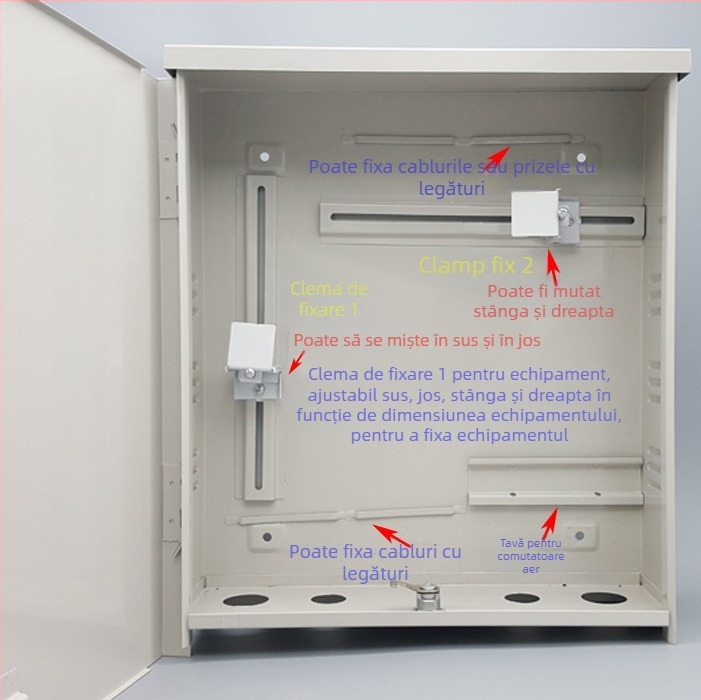 AN.S.BO AN-380 switch PoE într-un corp etanș pentru echipament de monitorizare a rețelei (interior/exterior)