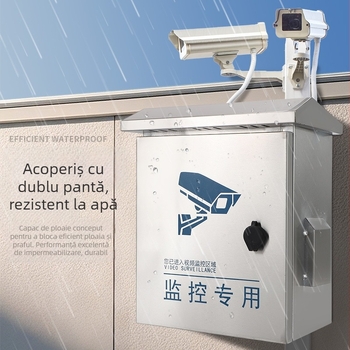 Cutie de monitorizare seria 201, montaj pe perete, rezistentă la intemperii, dimensiuni 600×800×180 mm, carcasă din fier